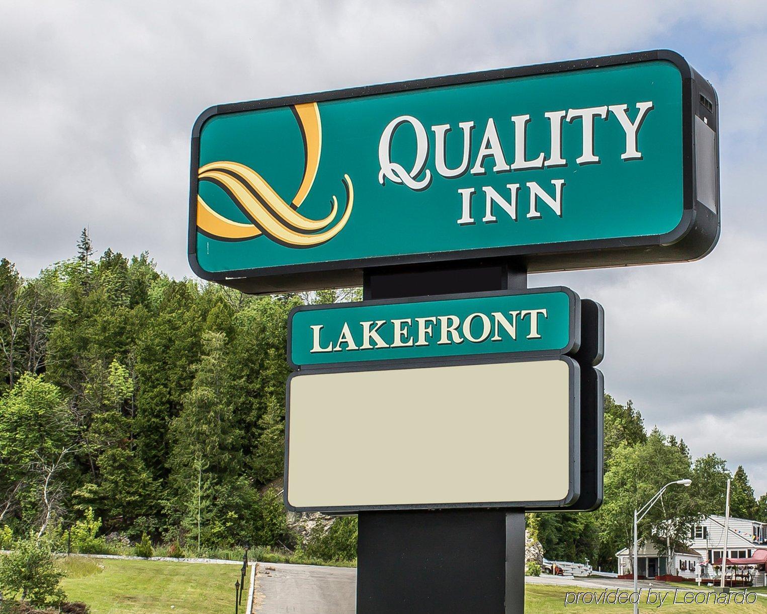 Quality Inn Lakefront St. Ignace Zewnętrze zdjęcie